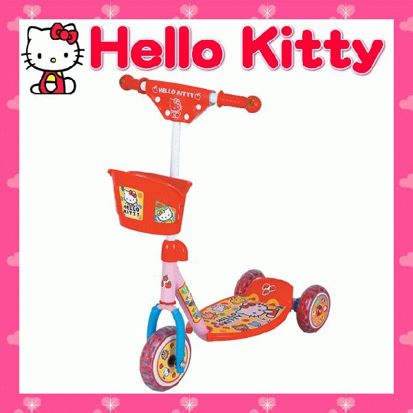 おでかけスクーター ハローキティなかま M&M mimi 三輪車 自転車