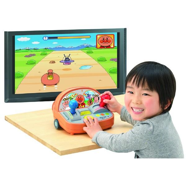 正規品 電子玩具 アンパンマン レッツゴー！育脳ドライブ ジョイ 