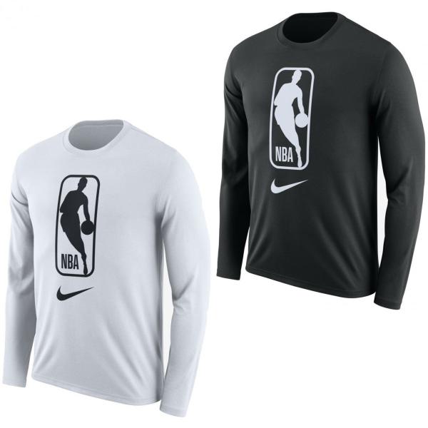 Nike NBA ロングスリーブ モノトーン Tシャツ 長袖 ホワイト 923600