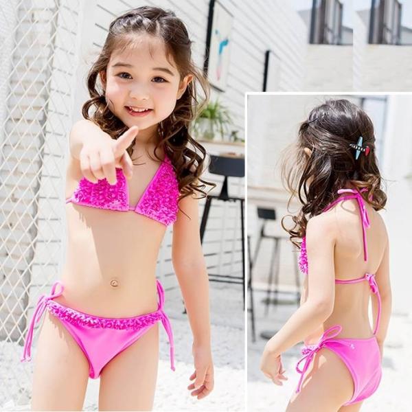 キッズ 水着 ビキニ 三角ビキニ 女の子 ガール 子供 こども