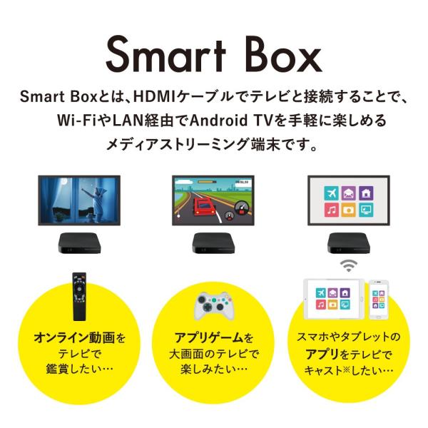 ピクセラ Smart Box 4K HDR対応（KSTB5043） /【Buyee】