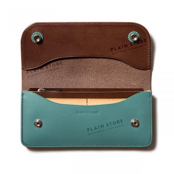 kubiki leather ロングウォレット クロムエクセル kubiki leather クロムエクセルレザー ロングウォレット KUBIKI