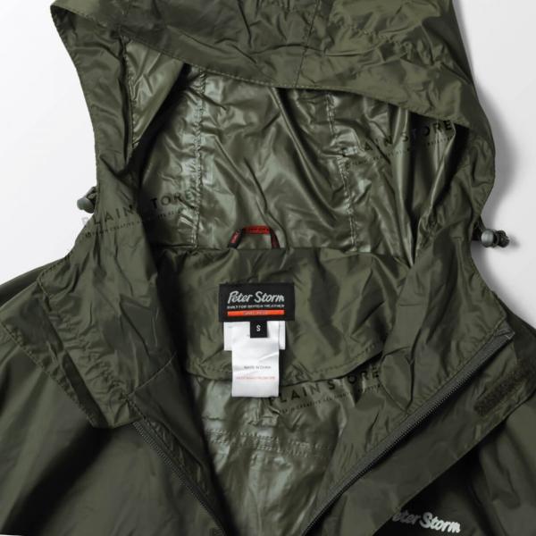 レインジャケット 透湿 防水 Parka In A Pack レインウェア Peter