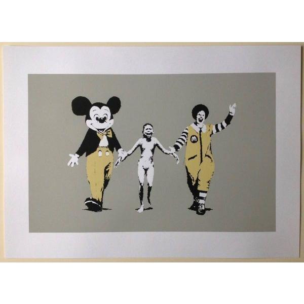 Banksy バンクシー NAPALM WCP SCREEN PRINT シルクスクリーン 
