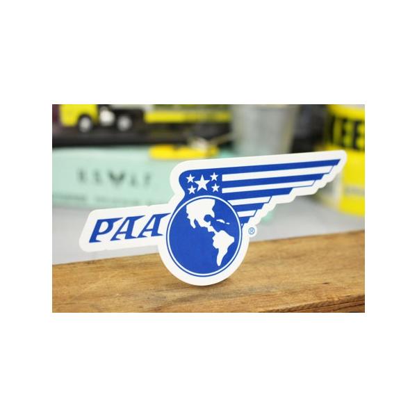 ステッカー パンナム PAN AM アメリカン 車 かっこいい おしゃれ