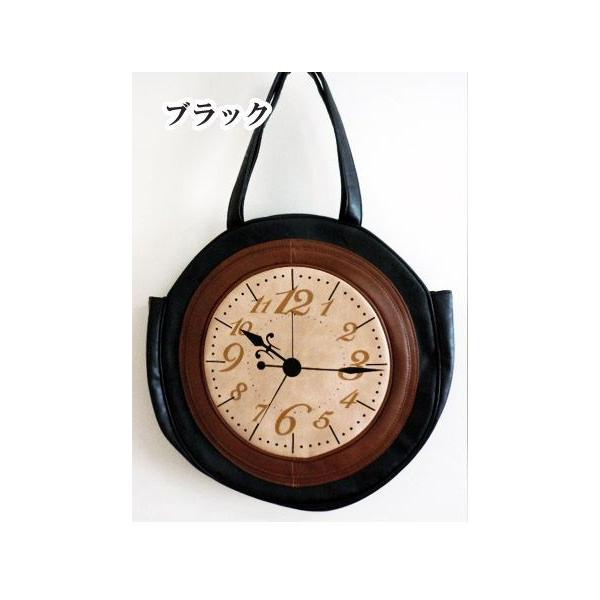 アリスの大きな時計Bag 茶 Alice's Big Clock Bag (2018) by Baby, the Stars Shine Bright