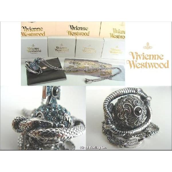 ◇Vivienne Westwood◇ヴィヴィアン ウエストウッド☆CNY Snake Orb Pendant スネーク 『巳』 オーブ ペンダント  2013 /【Buyee】