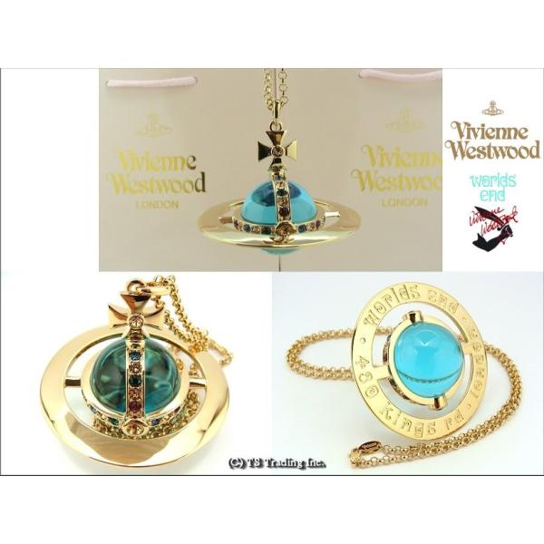 Vivienne Westwood ヴィヴィアンウエストウッド New Giant Orb Pendant 激レア 新 ジャイアント オーブ  ペンダント GOLD BLUE Multi ワ―ルズエンド 限定版 /【Buyee】 Buyee - Japanese Proxy Service |  Buy from Japan!