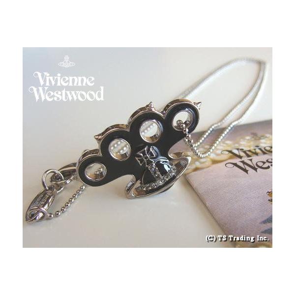 ◇Vivienne Westwood◇ヴィヴィアン ウエストウッド☆Knuckleduster Pendant Man 新・ナックルダスター ペンダント  BK /【Buyee】 Buyee - Japanese Proxy Service | Buy from Japan!