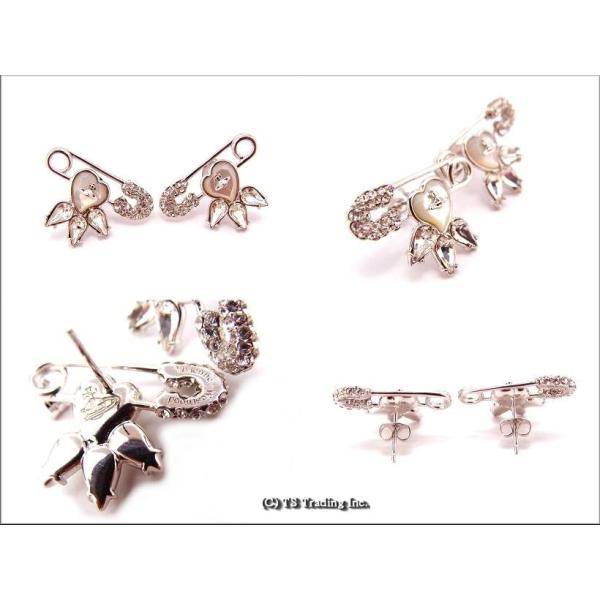 VivienneWestwood ジョーダン ドロップ ピアス 安全ピン VivienneWestwood ジョーダン ドロップ ピアス 安全ピン - メルカリ