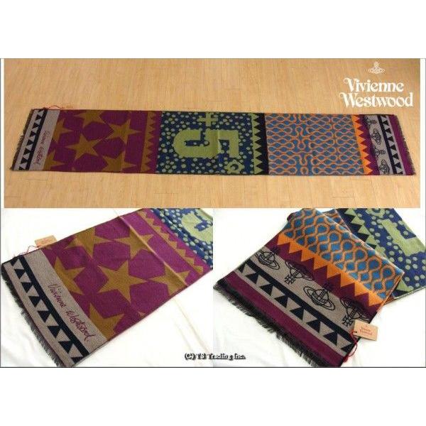 Vivienne Westwood ヴィヴィアン ウエストウッド +5 Large Scarf ...