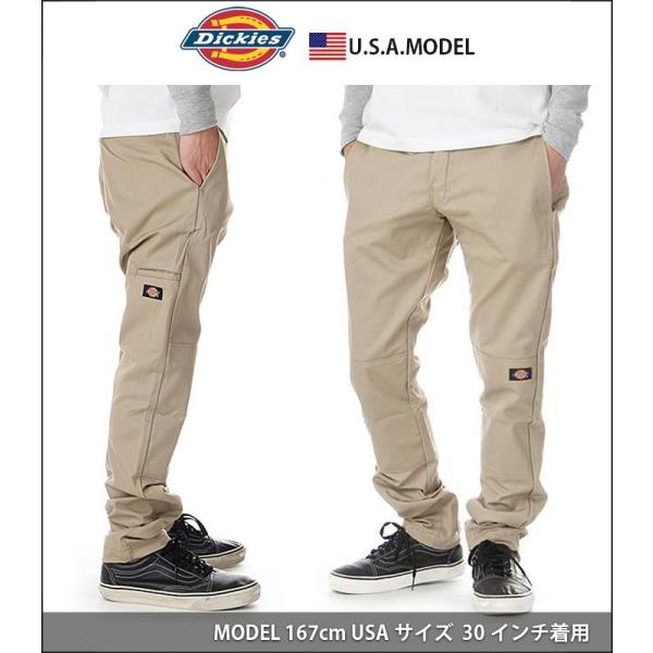 ディッキーズ スキニー DICKIES 811 メンズ チノパン ストレッチワーク