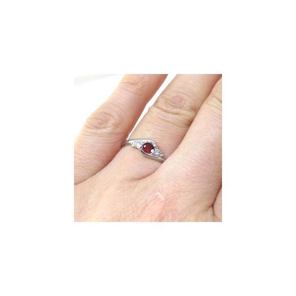 エンゲージリングプラチナルビー婚約指輪大粒指輪クリスマス