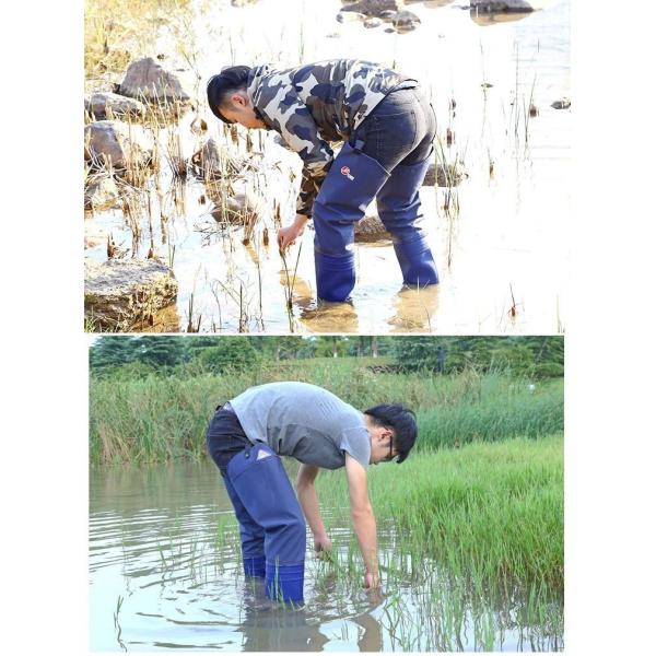 ヒップブーツ ヒップウェーダー ヒップウエイダー 田植え用長靴 釣り用長靴 田靴 フィッシングロングブーツ 超ロング丈 防水 ずり落ち防止バンド 農作  /【Buyee】