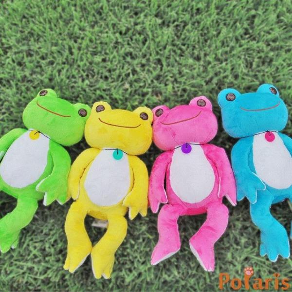 かえるのピクルス pickles the frog ボンジュール M イエロー