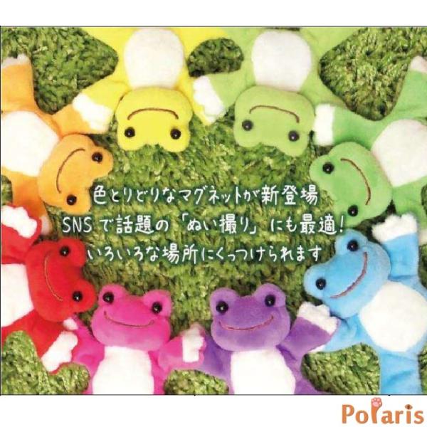 かえるのピクルス pickles the frog にじいろ マグネット こもも