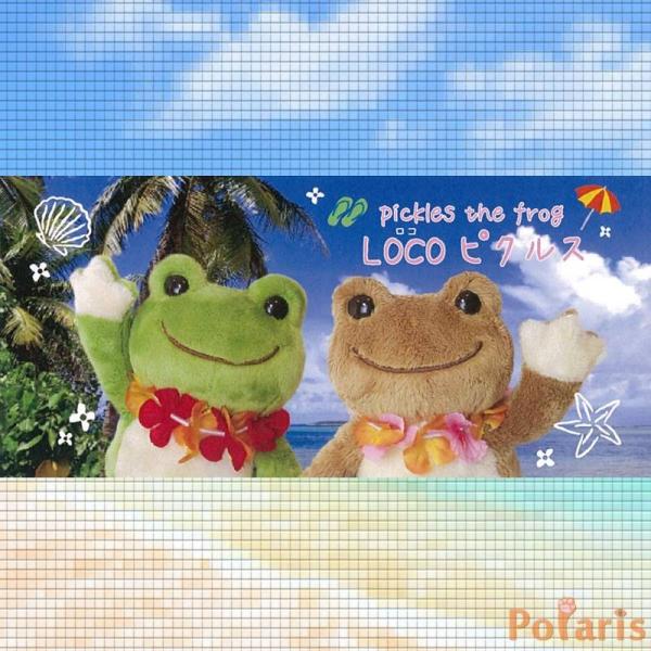 かえるのピクルス pickles the frog ロコピクルス マスコット グリーン