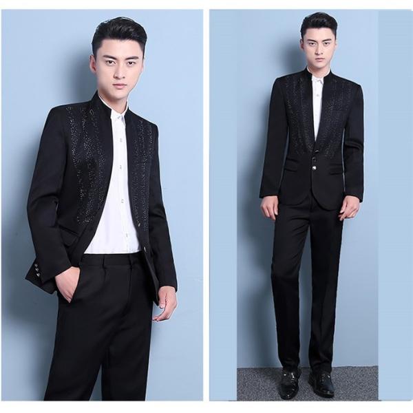 男性用 舞台ステージ衣装演劇オペラ声楽 ステージ衣装 豪華に見える