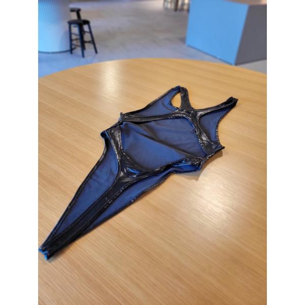 ハイレグ 水着 レオタード 光沢 メタリック ランジェリー コスプレ