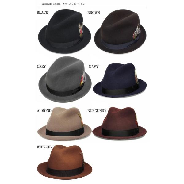 ニューヨークハット New York Hat 5325 Pinched Stingy Fedora