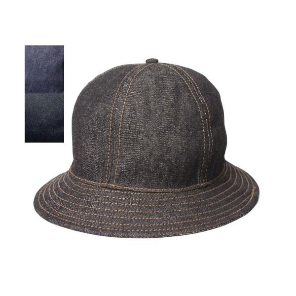 極美品 NEWYORKHAT ニューヨークハット デニムステッチ テニス ハット ニューヨークハット NEW YORK HAT 3024 DENIM STITCH TENNIS