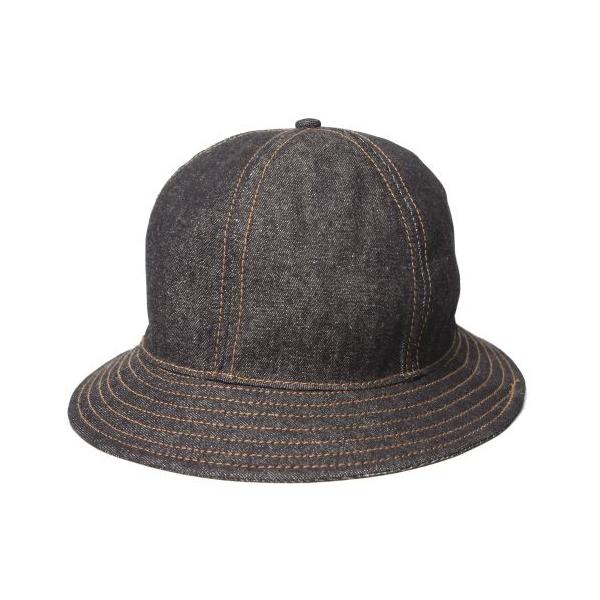 極美品 NEWYORKHAT ニューヨークハット デニムステッチ テニス ハット NEW YORK HAT ニューヨークハット 3059 Denim Stitch Stingy