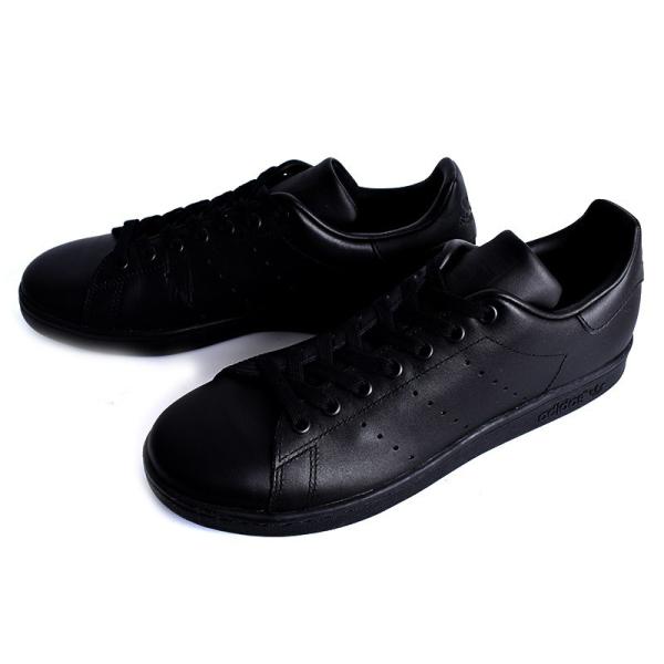 adidas STAN SMITH BLACK × BLACK アディダス スタンスミス