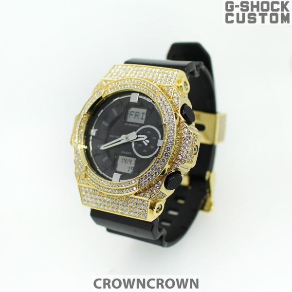 G-SHOCK 1本限定 18K 金 ダイアモンド カスタム メンズ 腕時計 GA-150