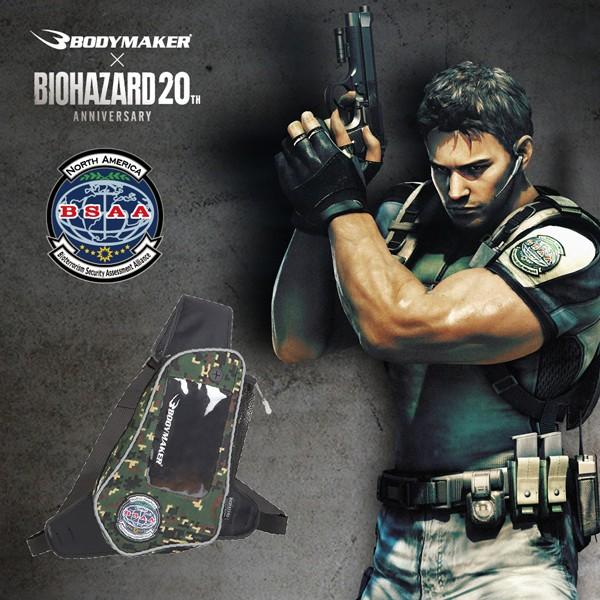 BIOHAZARD BSAA ボディバッグ（バイオハザード/BODYMAKER/ボディ