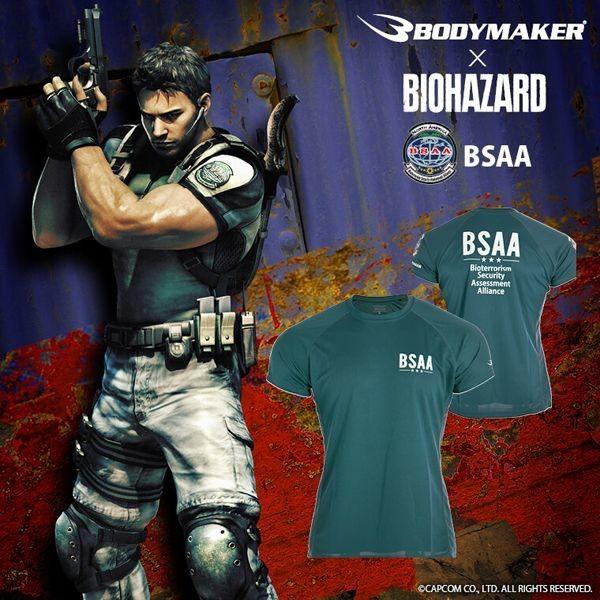 BIOHAZARD BSAA BM・DRYハーフスリーブVer.2(バイオハザード メンズ