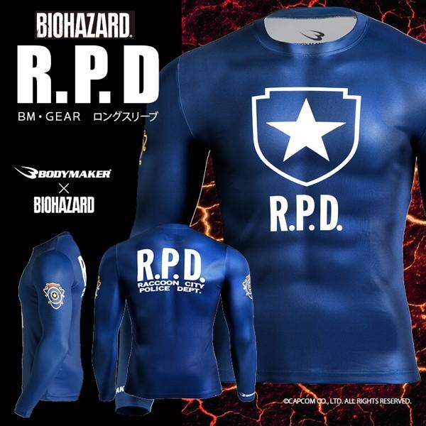 BIOHAZARD R.P.D. BM・GEARロングスリーブ(バイオハザード メンズ 長袖