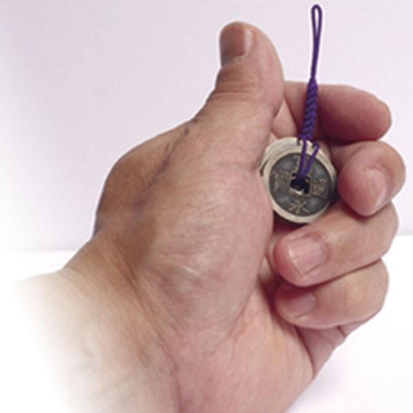 古銭　又は　お守り 弁天様で6回お清めの古銭 寛永通宝 お守り お財布に☆ 古銭 古いお金