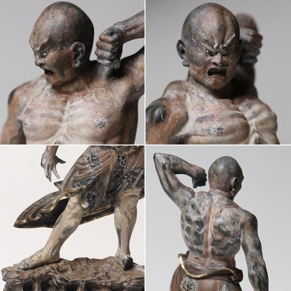 【生産終了品】金剛力士［掌］阿形吽形ペア　イスム仏像フィギュア 生産終了品】金剛力士［掌］阿形吽形ペア イスム仏像フィギュア