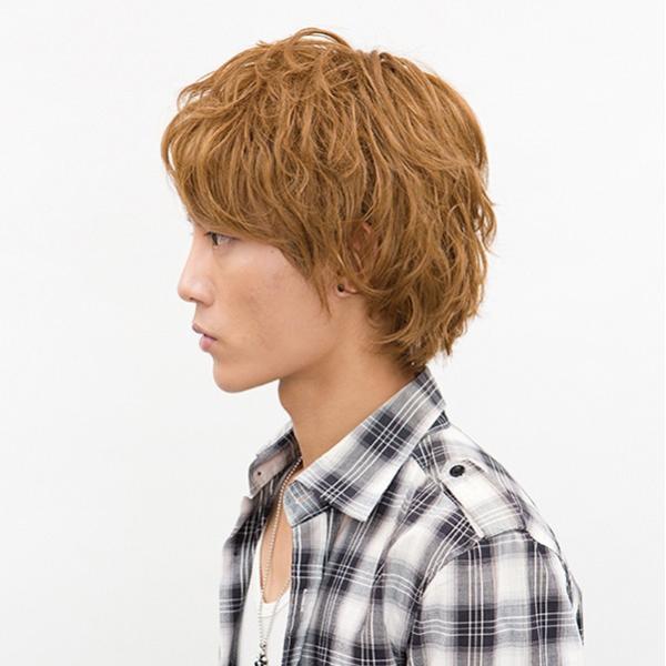 メンズウィッグ スマートマッシュ(ハニーブラウン)(ファッション