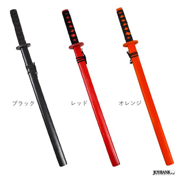 本日発送❗️赤黒カウンター剣 高レート コスプレ 仮装 Uniton 日本刀DX 赤 銀装飾 100cm 木製 - 本店