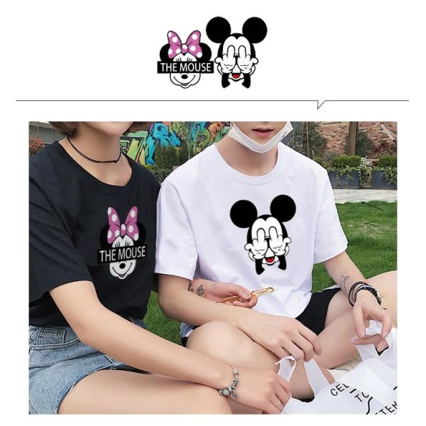 春 夏 ディズニー tシャツ ミッキー tシャツ ペアルック