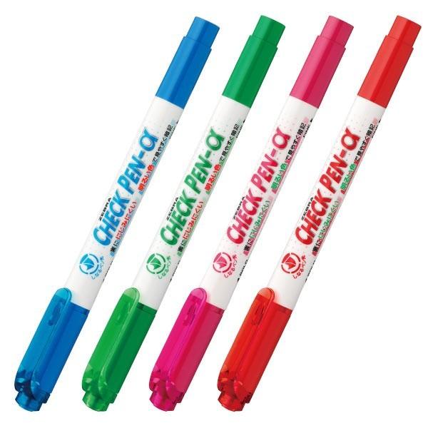 チェックペン 本日ポイント10倍 ゼブラ ZEBRA チェックペン α WYT20 全4色から
