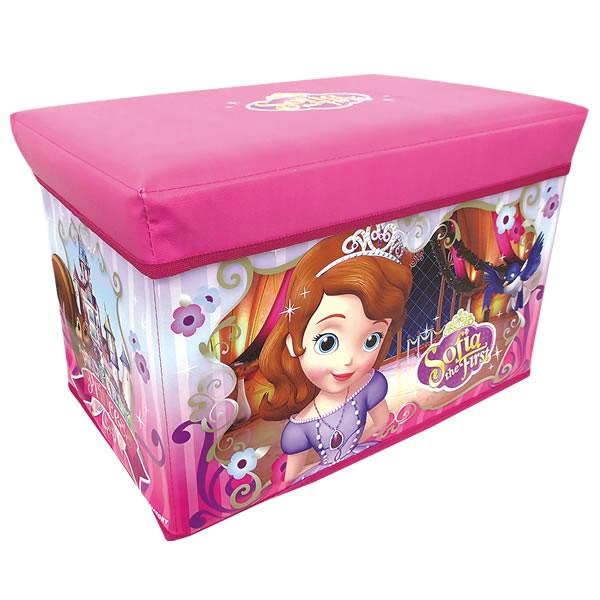 ちいさなプリンセスソフィアストレージBOX 座れる収納