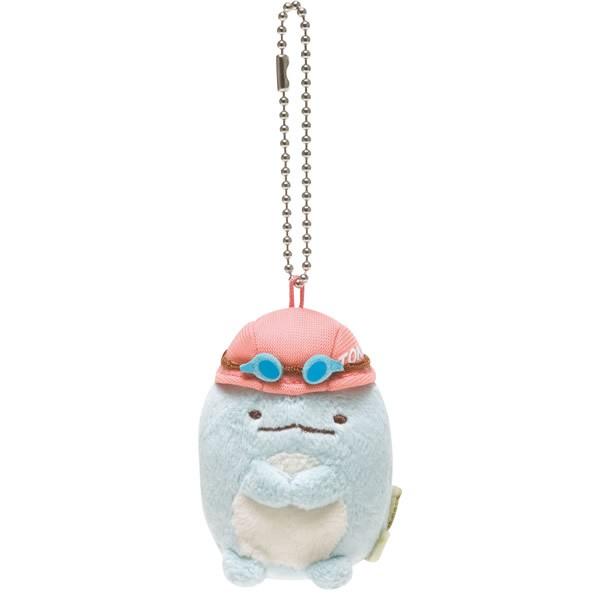 【レア・未使用品】＊すみっコぐらし　ぶらさげぬいぐるみ　水泳（とかげ）1点 すみっコぐらしぶらさげぬいぐるみ 水泳部 すみっコ部テーマ とかげ
