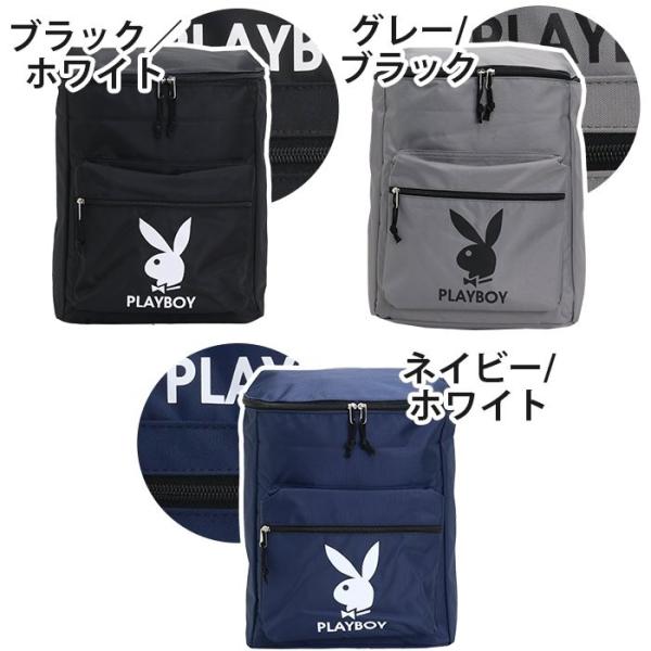 スクエアリュック PLAYBOY プレイボーイ デイパック リュックサック