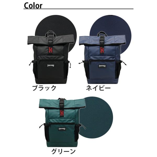 THRASHER スラッシャー リュックサック ロールトップ かぶせリュック 