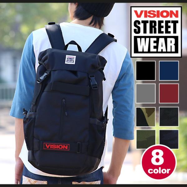 新品 VISION リュック メンズ レディース 通学 ブラック VSBL501