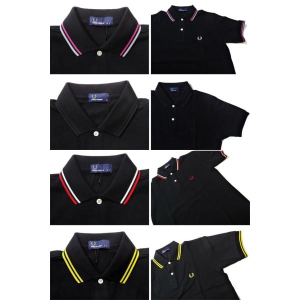 FRED PERRY フレッドペリー ポロシャツ F1102 ラインポロ メンズ