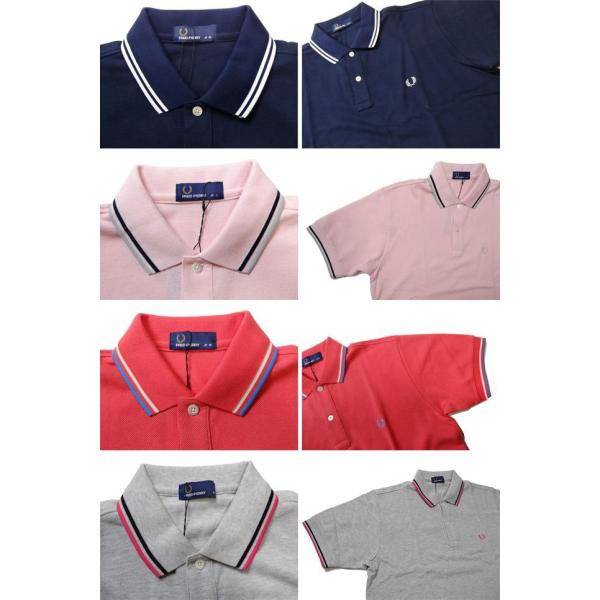 FRED PERRY フレッドペリー ポロシャツ F1102 ラインポロ メンズ