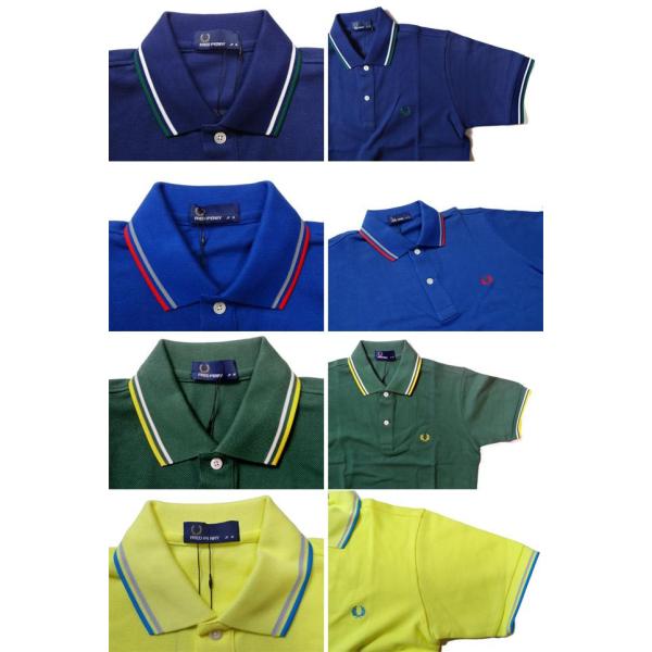 豪華 FRED PERRY メンズ ラインポロ F1102 ポロシャツ フレッドペリー トップス