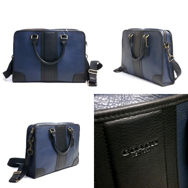 COACH ビジネスバッグ ブリーフケース クロスボディF71639 ブラック
