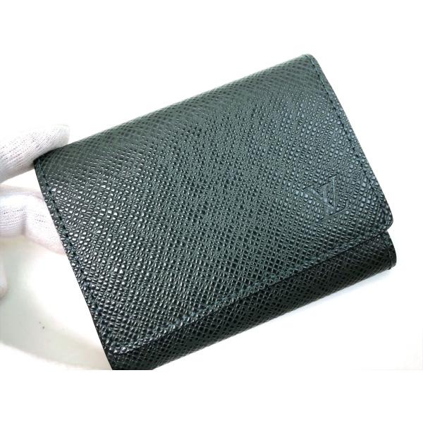 LOUIS VUITTON ルイヴィトン タイガ 名刺入れ カードケース アンヴェ