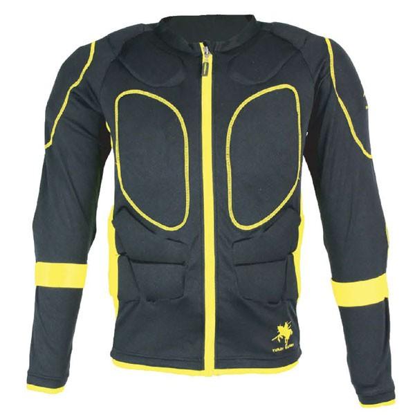 S YOROI MUSHA プロテクター付きベスト 黒/黄 S YOROI MUSHA プロテクター付きベスト 黒/黄 S YOROI MUSHA