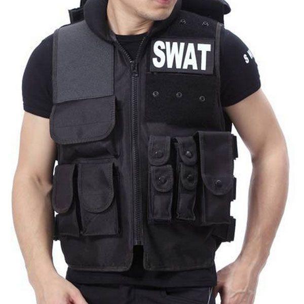 SWATベスト サバゲー タクティカルベスト SWAT特殊部隊 機能性抜群 Bタイプ サバイバル