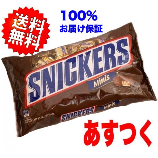 マース スニッカーズ ミニ チョコレート 1020g 全国送料無料 ゆう